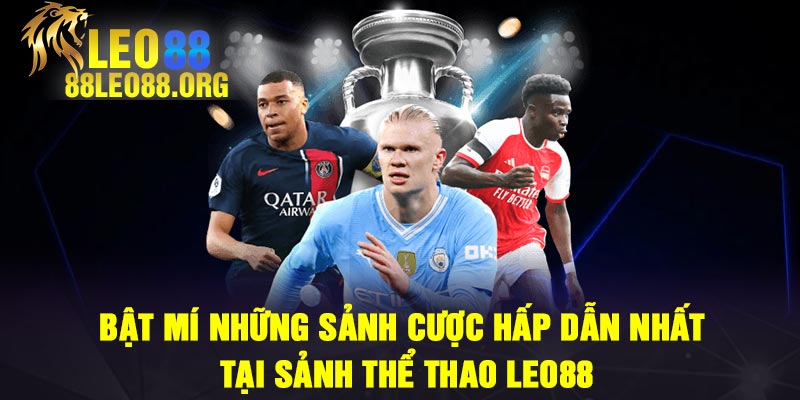 Bật mí những sảnh cược hấp dẫn nhất tại sảnh thể thao Leo88